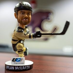 Dylan Mcilrath Hershey Bears AHL Washington Capitals NHL Bobblehead 2023